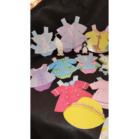 Whitman Baby Go-Alongs Paper Dolls With Go-Go Bag For Kids - Picture 13 of 16